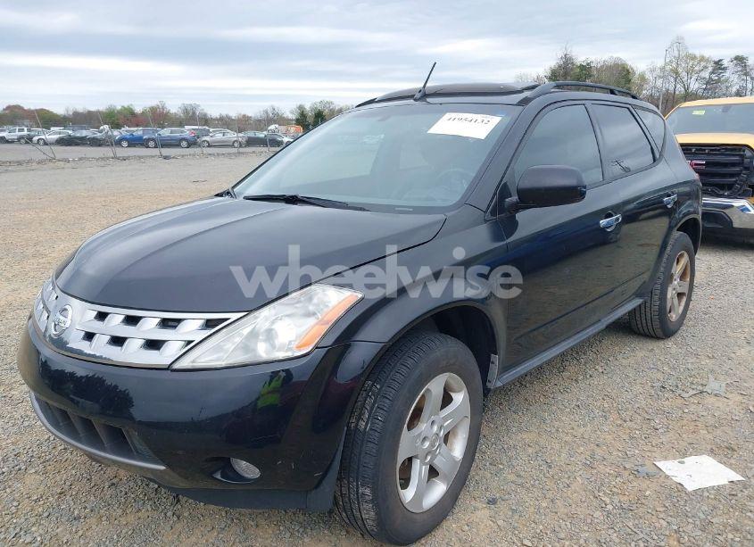 Photo 2 of 2003 Nissan Murano SL (VIN JN8AZ08T23W121885)