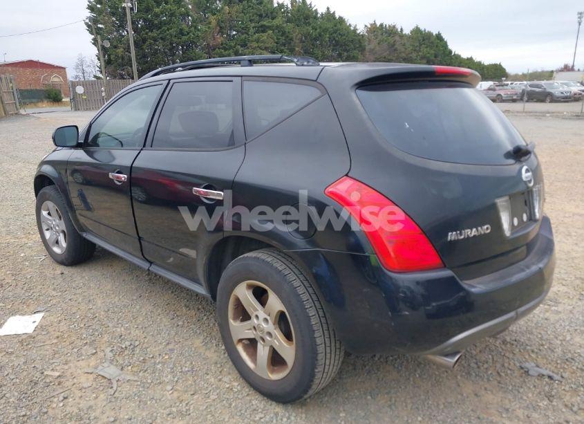 Photo 3 of 2003 Nissan Murano SL (VIN JN8AZ08T23W121885)