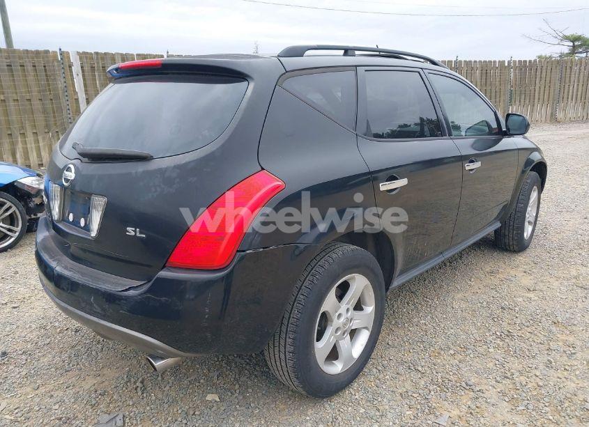 Photo 4 of 2003 Nissan Murano SL (VIN JN8AZ08T23W121885)