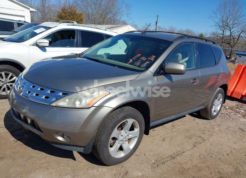 Photo 2 of 2004 Nissan Murano SL (VIN JN8AZ08T24W221583)