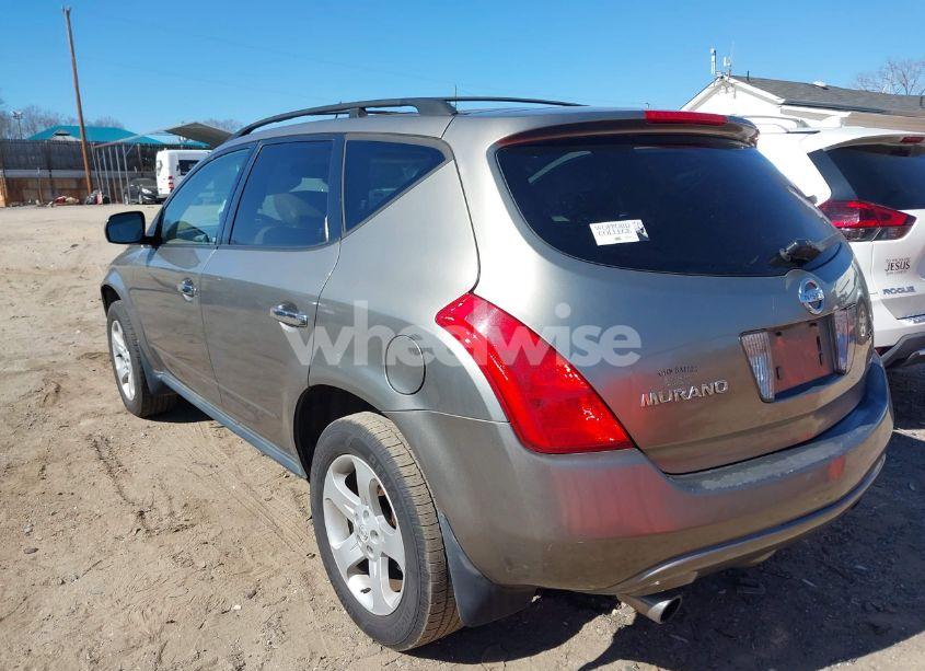 Photo 3 of 2004 Nissan Murano SL (VIN JN8AZ08T24W221583)