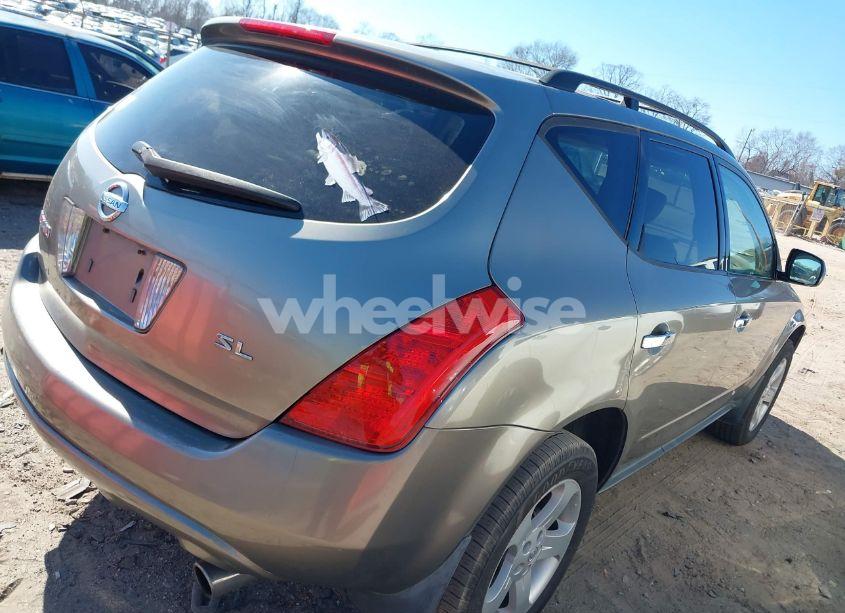Photo 4 of 2004 Nissan Murano SL (VIN JN8AZ08T24W221583)