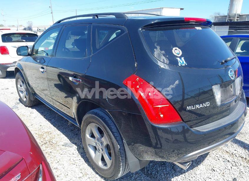 Photo 3 of 2005 Nissan Murano SL (VIN JN8AZ08T25W307395)