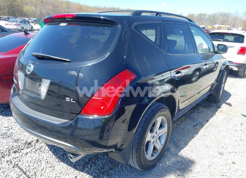 Photo 4 of 2005 Nissan Murano SL (VIN JN8AZ08T25W307395)