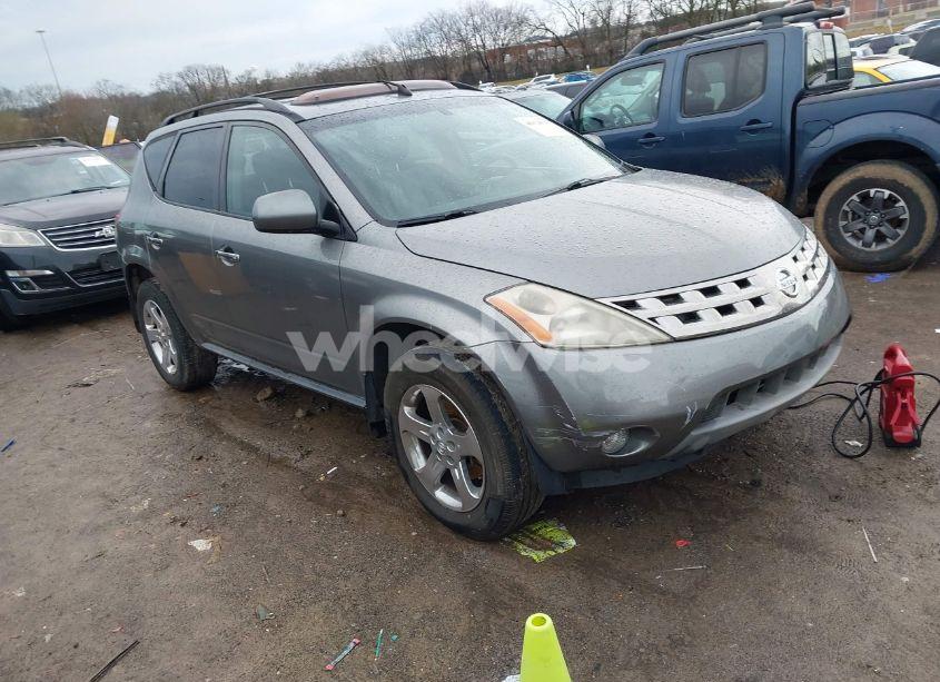 2005 Nissan Murano SL (VIN JN8AZ08T25W316503) main photo