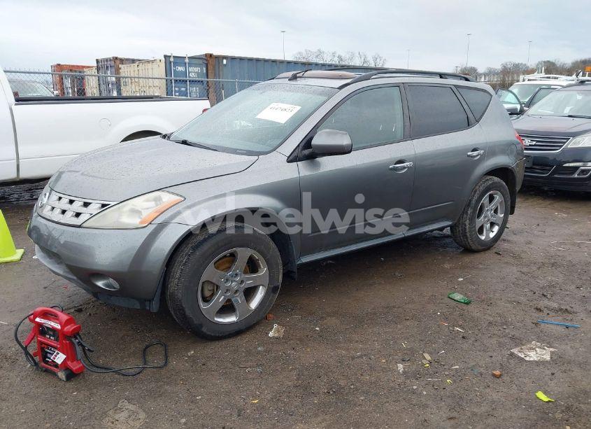Photo 2 of 2005 Nissan Murano SL (VIN JN8AZ08T25W316503)
