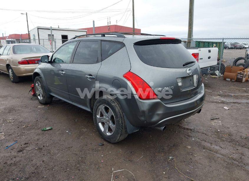 Photo 3 of 2005 Nissan Murano SL (VIN JN8AZ08T25W316503)