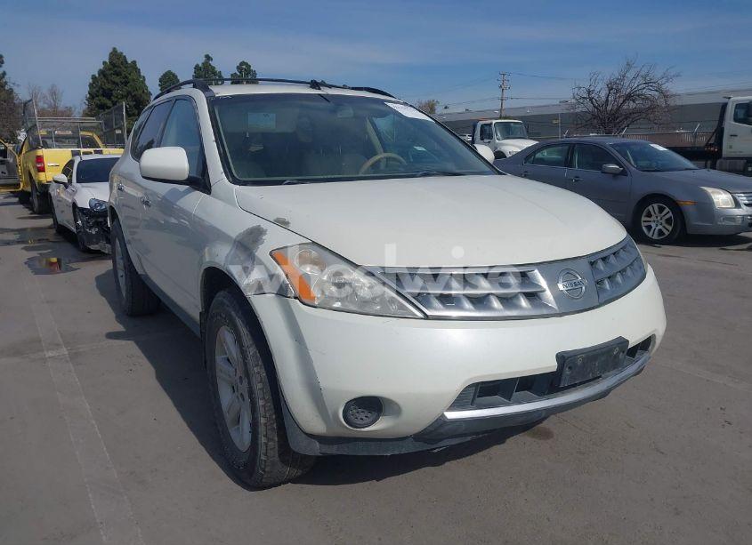 2006 Nissan Murano S (VIN JN8AZ08T26W423617) main photo