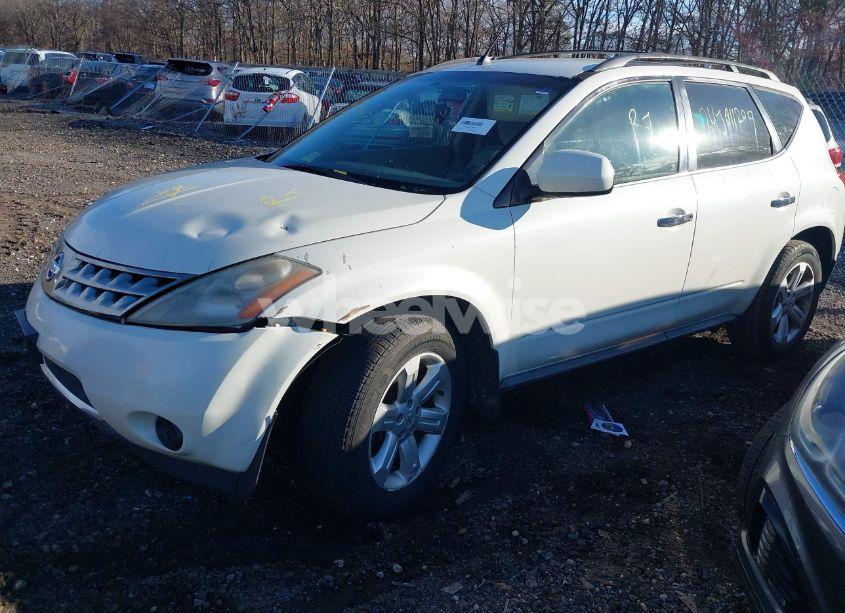 2007 Nissan Murano S (VIN JN8AZ08T27W500861) main photo