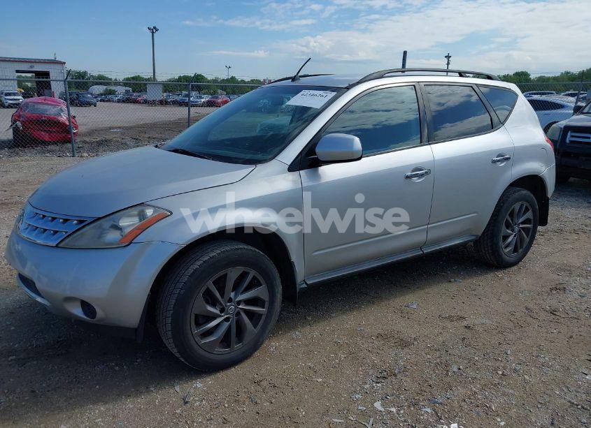 Photo 2 of 2007 Nissan Murano S (VIN JN8AZ08T27W502156)