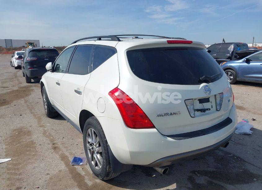 Photo 3 of 2004 Nissan Murano SL (VIN JN8AZ08T34W220197)