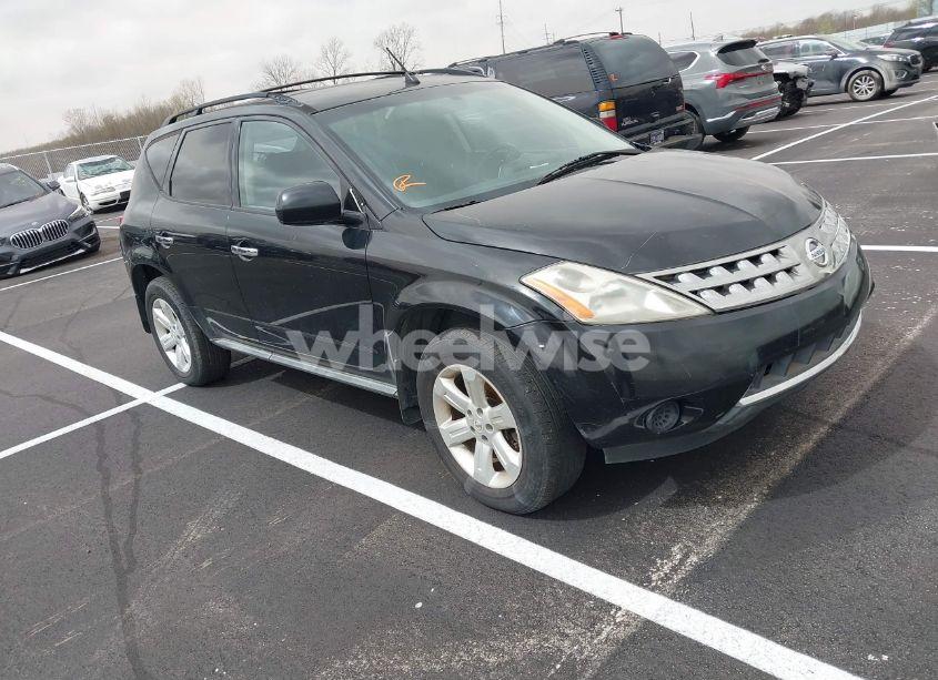 2006 Nissan Murano S (VIN JN8AZ08T36W422119) main photo