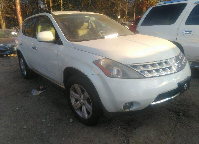 2007 Nissan Murano SL (VIN JN8AZ08T37W511299) main photo