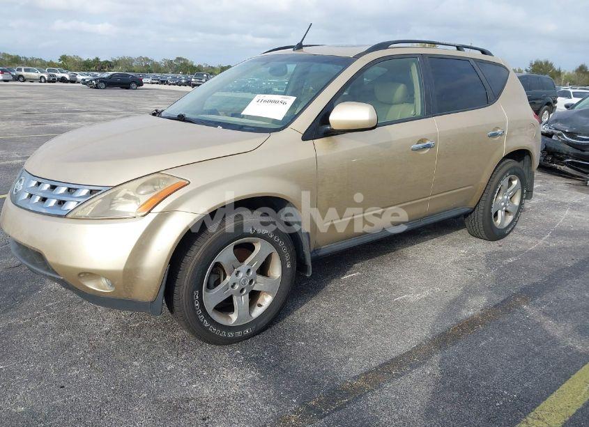 Photo 2 of 2004 Nissan Murano SL (VIN JN8AZ08T44W206681)