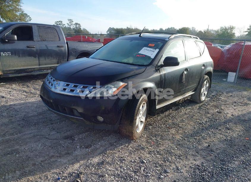 Photo 2 of 2005 Nissan Murano SL (VIN JN8AZ08T45W315692)