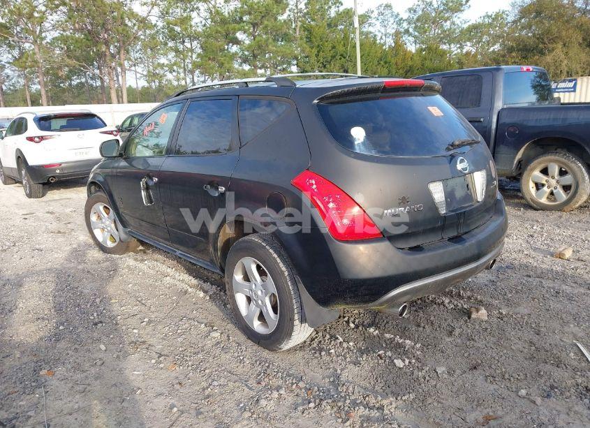Photo 3 of 2005 Nissan Murano SL (VIN JN8AZ08T45W315692)