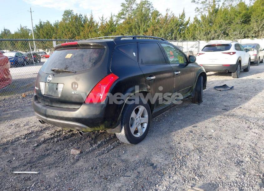 Photo 4 of 2005 Nissan Murano SL (VIN JN8AZ08T45W315692)