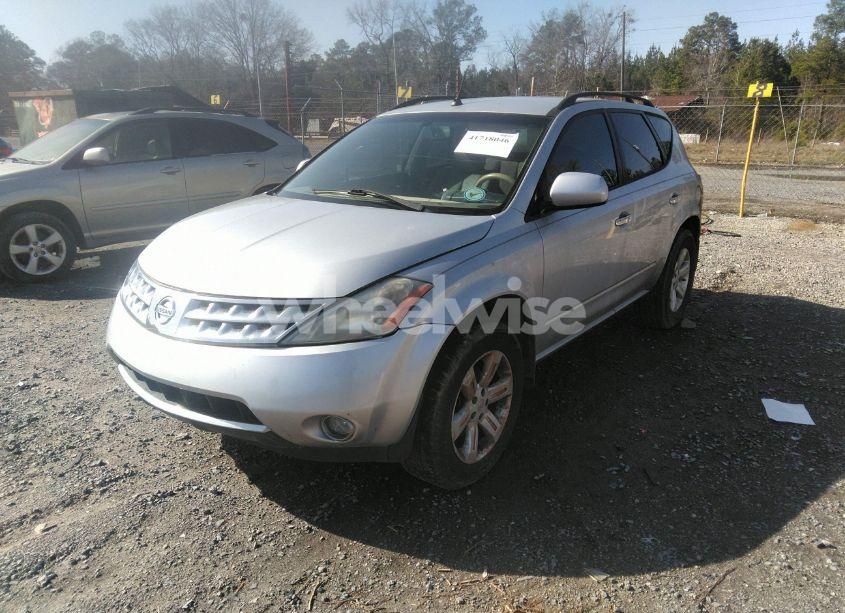 2007 Nissan Murano SL (VIN JN8AZ08T47W510677) main photo