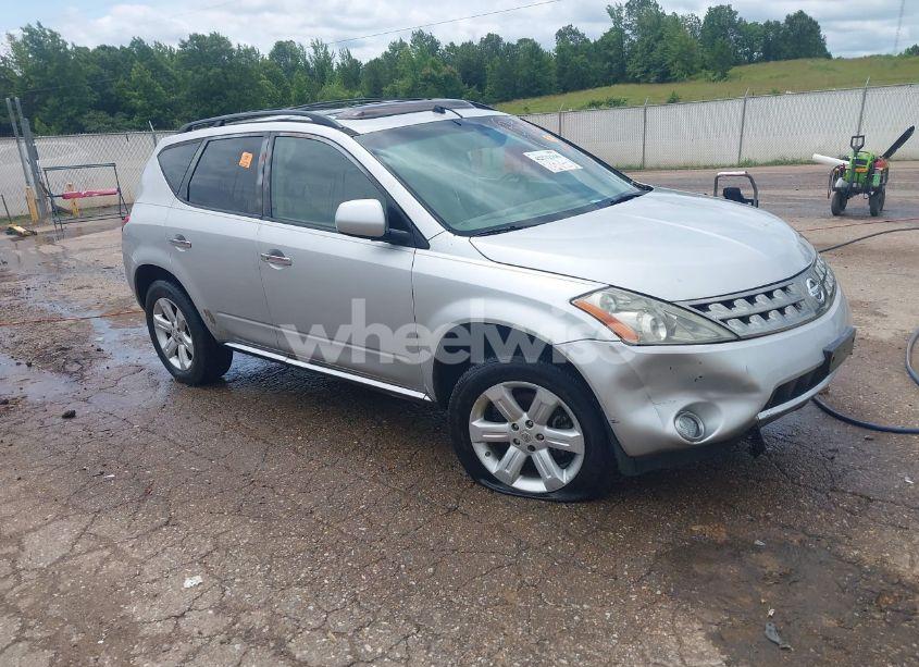 2007 Nissan Murano SL (VIN JN8AZ08T47W515250) main photo