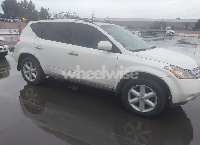 2004 Nissan Murano SE (VIN JN8AZ08T54W205958) main photo