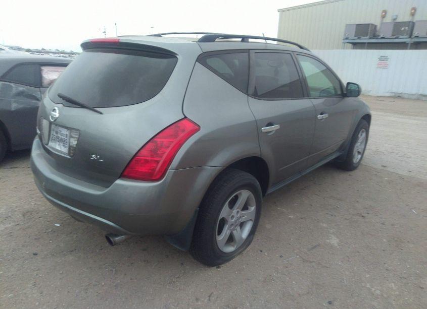 Photo 3 of 2005 Nissan Murano SL (VIN JN8AZ08T55W308279)