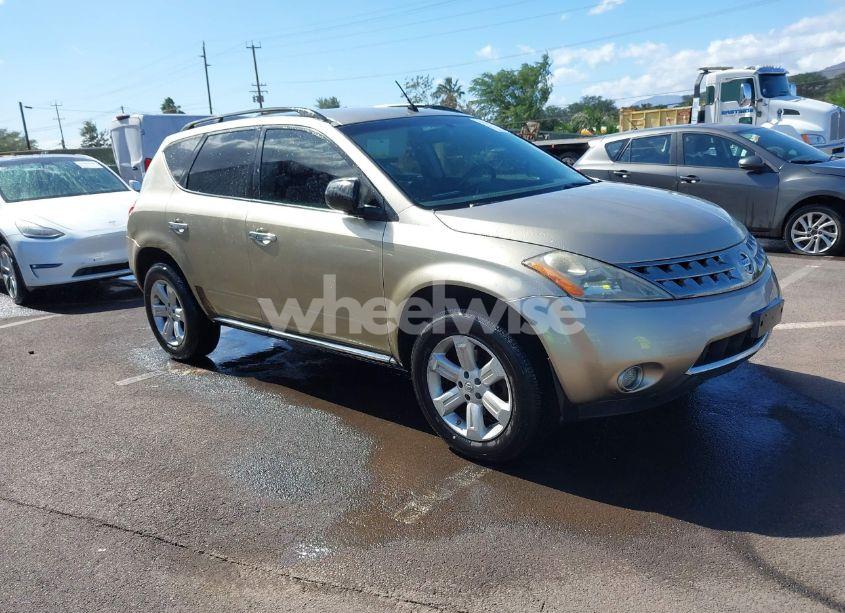 2007 Nissan Murano SL (VIN JN8AZ08T57W528055) main photo