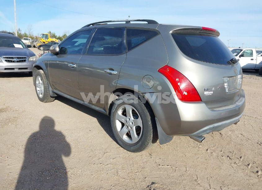 Photo 3 of 2003 Nissan Murano SL (VIN JN8AZ08T63W101204)