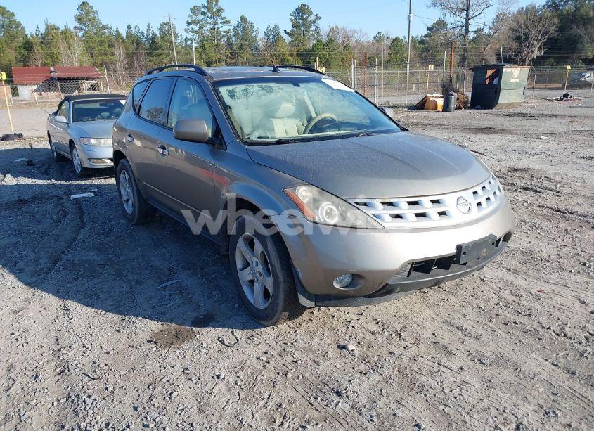 2003 Nissan Murano SL (VIN JN8AZ08T63W123218) main photo