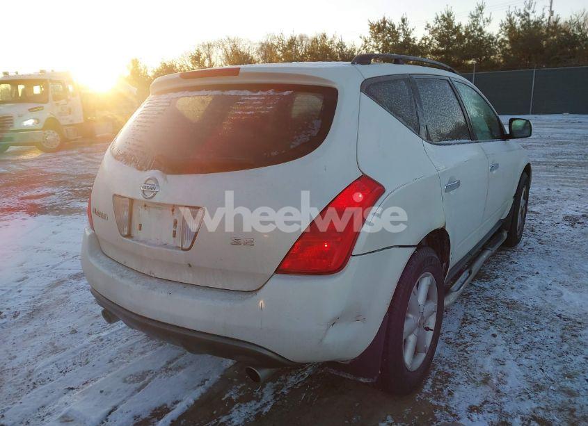 Photo 2 of 2004 Nissan Murano SE (VIN JN8AZ08T64W203023)