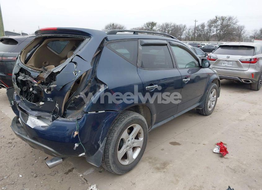 Photo 3 of 2005 Nissan Murano SL (VIN JN8AZ08T65W310932)