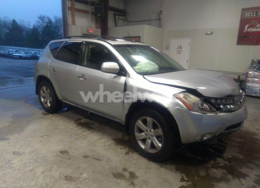 2006 Nissan Murano SL (VIN JN8AZ08T66W406626) main photo