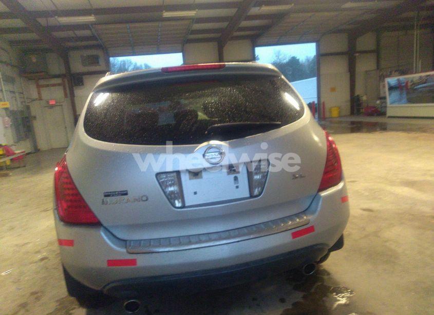 Photo 14 of 2006 Nissan Murano SL (VIN JN8AZ08T66W406626)