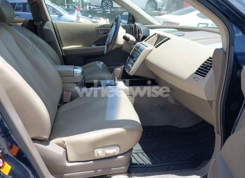 Photo 5 of 2007 Nissan Murano SL (VIN JN8AZ08T67W510017)