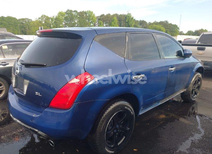 Photo 4 of 2004 Nissan Murano SL (VIN JN8AZ08T74W201863)