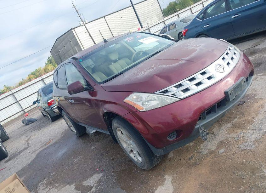 2005 Nissan Murano S (VIN JN8AZ08T75W314830) main photo
