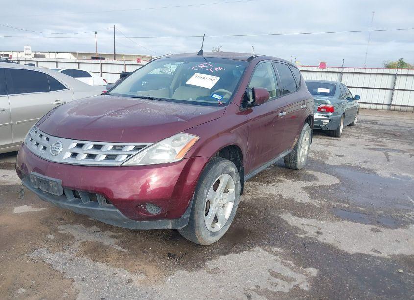 Photo 2 of 2005 Nissan Murano S (VIN JN8AZ08T75W314830)