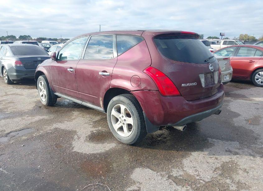 Photo 3 of 2005 Nissan Murano S (VIN JN8AZ08T75W314830)