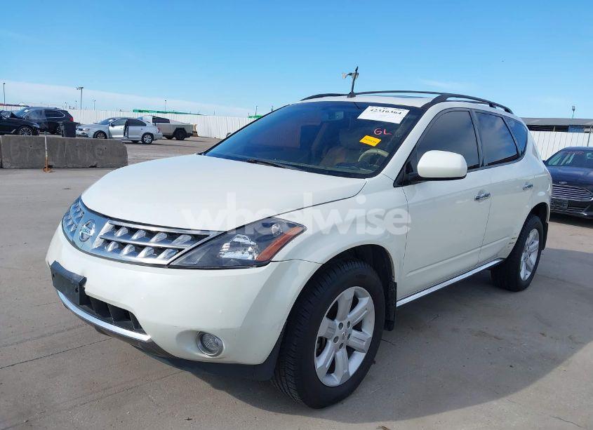 Photo 2 of 2007 Nissan Murano SL (VIN JN8AZ08T77W502329)