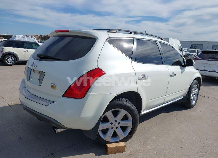Photo 4 of 2007 Nissan Murano SL (VIN JN8AZ08T77W502329)