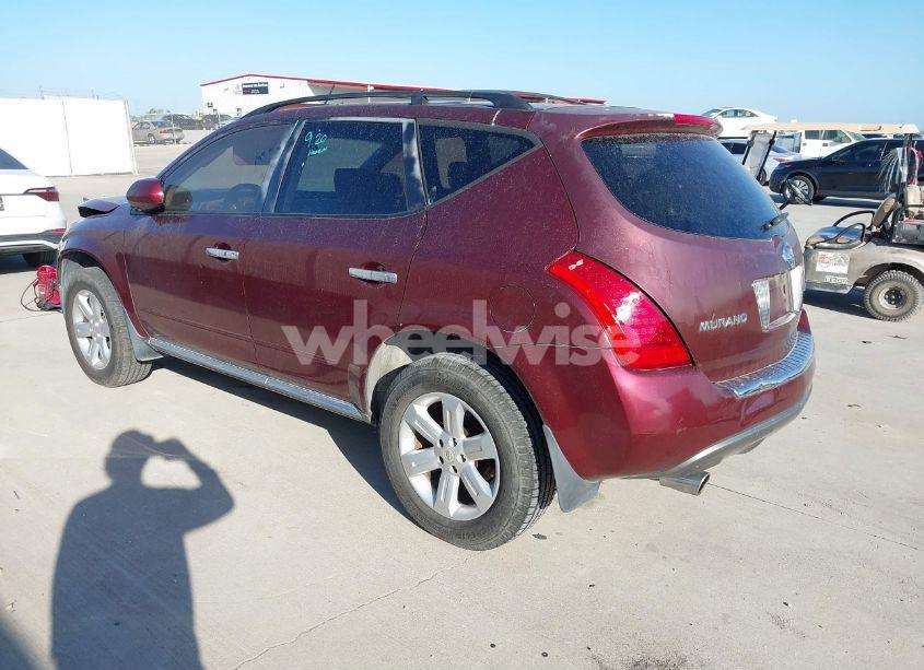 Photo 2 of 2007 Nissan Murano SL (VIN JN8AZ08T77W517977)