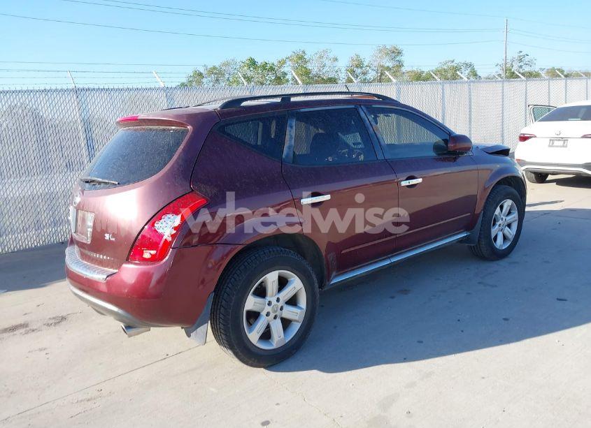 Photo 3 of 2007 Nissan Murano SL (VIN JN8AZ08T77W517977)