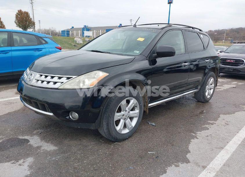 2007 Nissan Murano SL (VIN JN8AZ08T77W526159) main photo