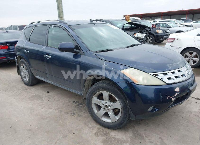 2003 Nissan Murano SL (VIN JN8AZ08T83W104170) main photo