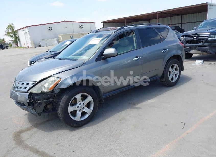 Photo 2 of 2005 Nissan Murano SL (VIN JN8AZ08T85W310818)