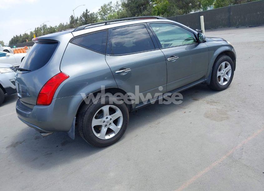 Photo 4 of 2005 Nissan Murano SL (VIN JN8AZ08T85W310818)