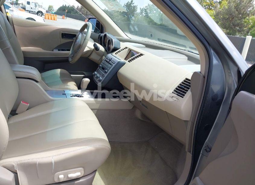 Photo 5 of 2005 Nissan Murano SL (VIN JN8AZ08T85W310818)