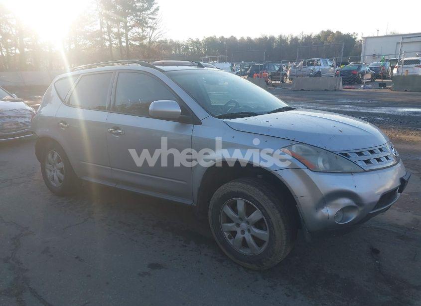 2005 Nissan Murano SE (VIN JN8AZ08T85W326615) main photo