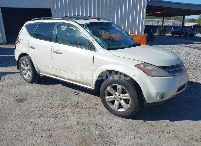 2007 Nissan Murano SL (VIN JN8AZ08T87W518099) main photo