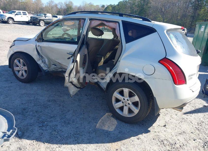 Photo 3 of 2007 Nissan Murano SL (VIN JN8AZ08T87W518099)