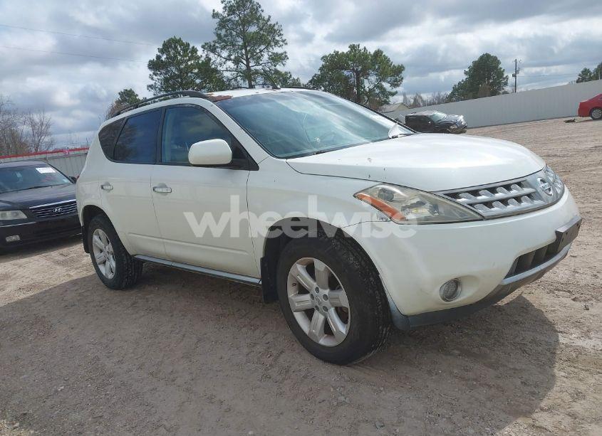 2007 Nissan Murano SL (VIN JN8AZ08T87W519155) main photo